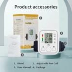 Blood Pressure Monitor Automatic Digital LCD Monitor Arm Blood Pressure Monitor BP Cuff Measuring Home Machine