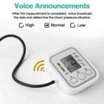 Blood Pressure Monitor Automatic Digital LCD Monitor Arm Blood Pressure Monitor BP Cuff Measuring Home Machine - Image 5