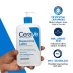 CeraVe Moisturising Lotion | 236ml | Daily Face, Body & Hand Moisturiser for Dry to Very Dry Skin - Image 3
