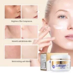 SADOER Collagen Anti-Aging Face Cream Moisturizing Brightening Hydrating Skin Care Cream 100g - Image 7